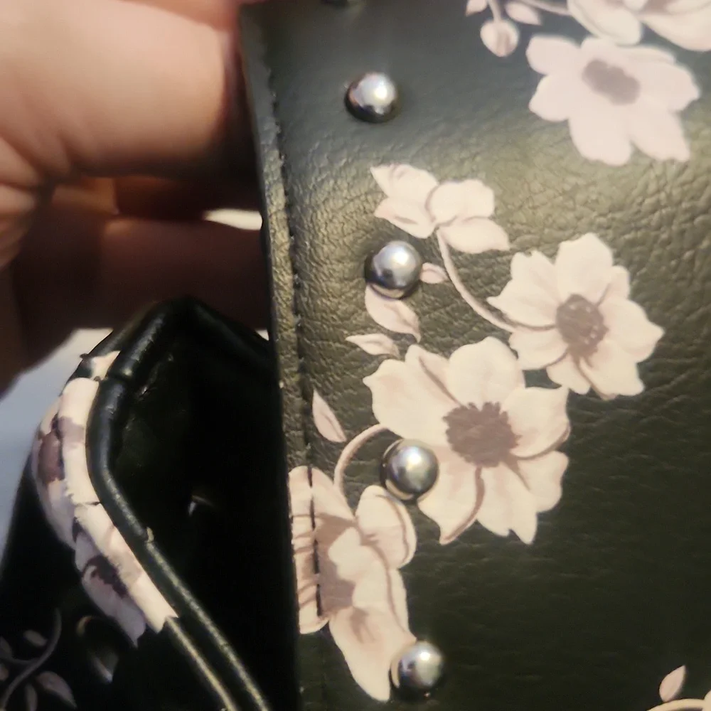 Wild Fable‎ Floral Black Mini Backpack